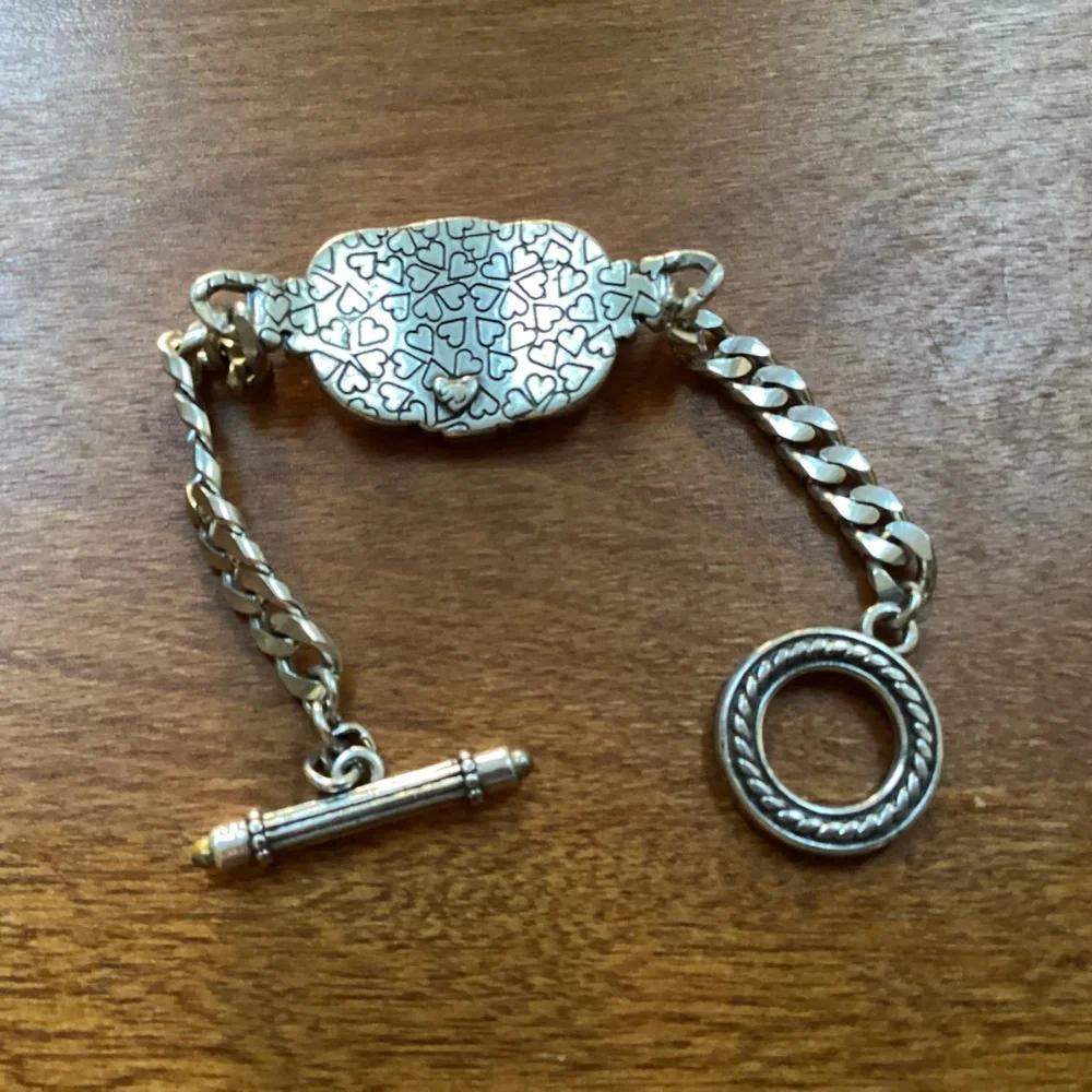 Brighton Silver-tone Toggle Bracelet